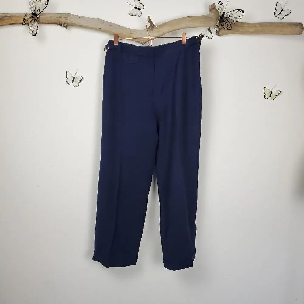 Vintage lauren Ralph Lauren wool blend wide leg